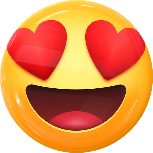 3D Love Emoji