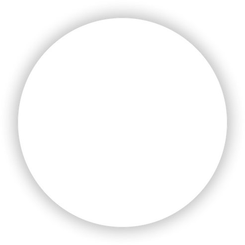 White Circle With Shadow