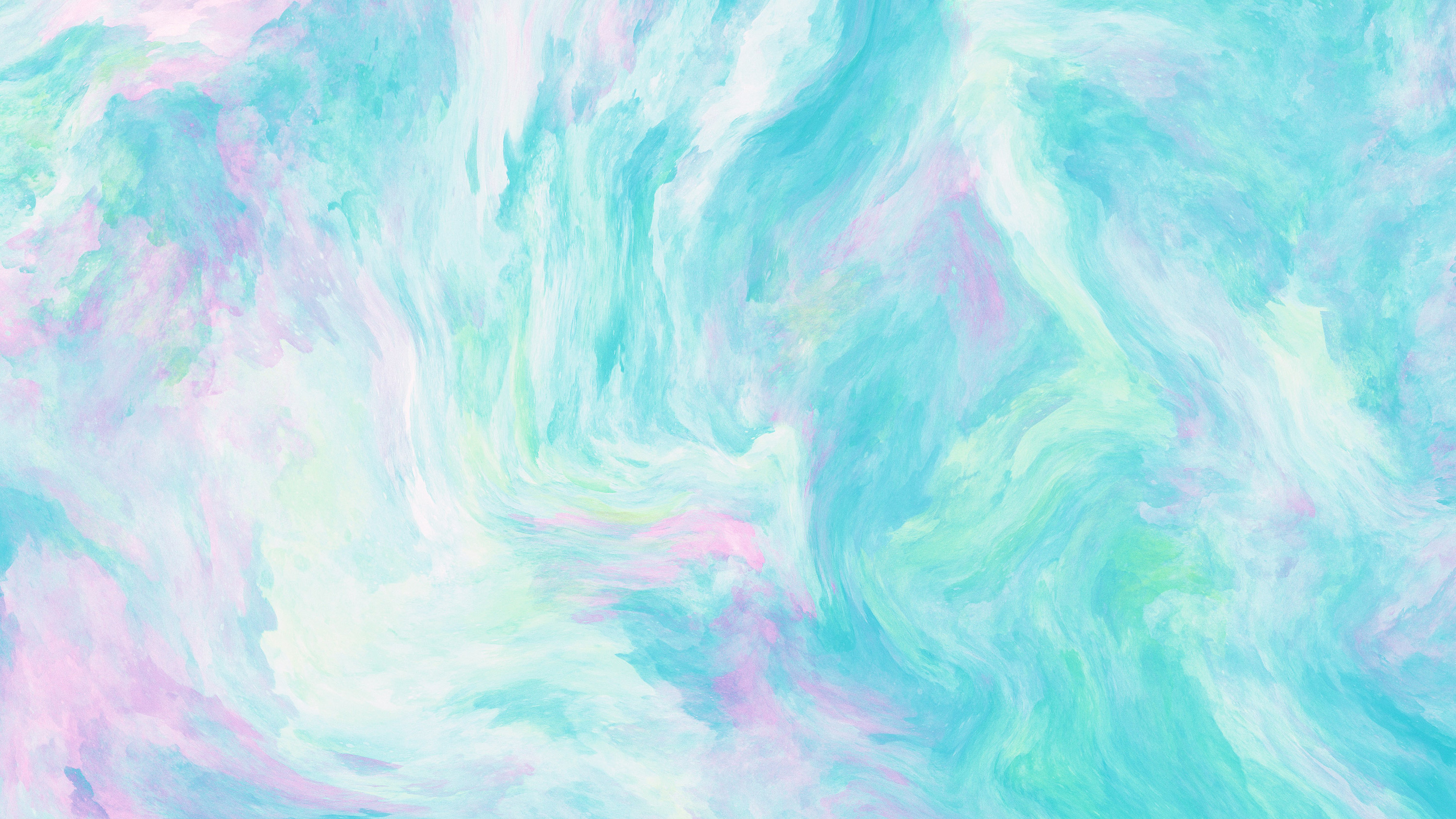 Teal and Pink Watercolor Marble Background