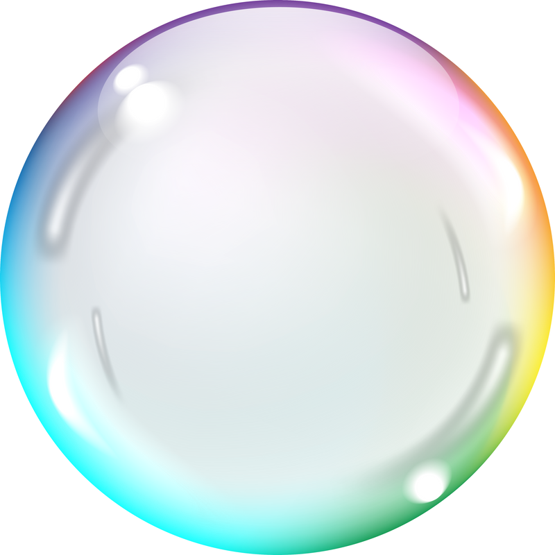 Colored Soap Bubbles